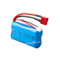 REMO HOBBY 1631 1/16 RC Truck Parts 7.4V 1500mAh Battery (T-plug)