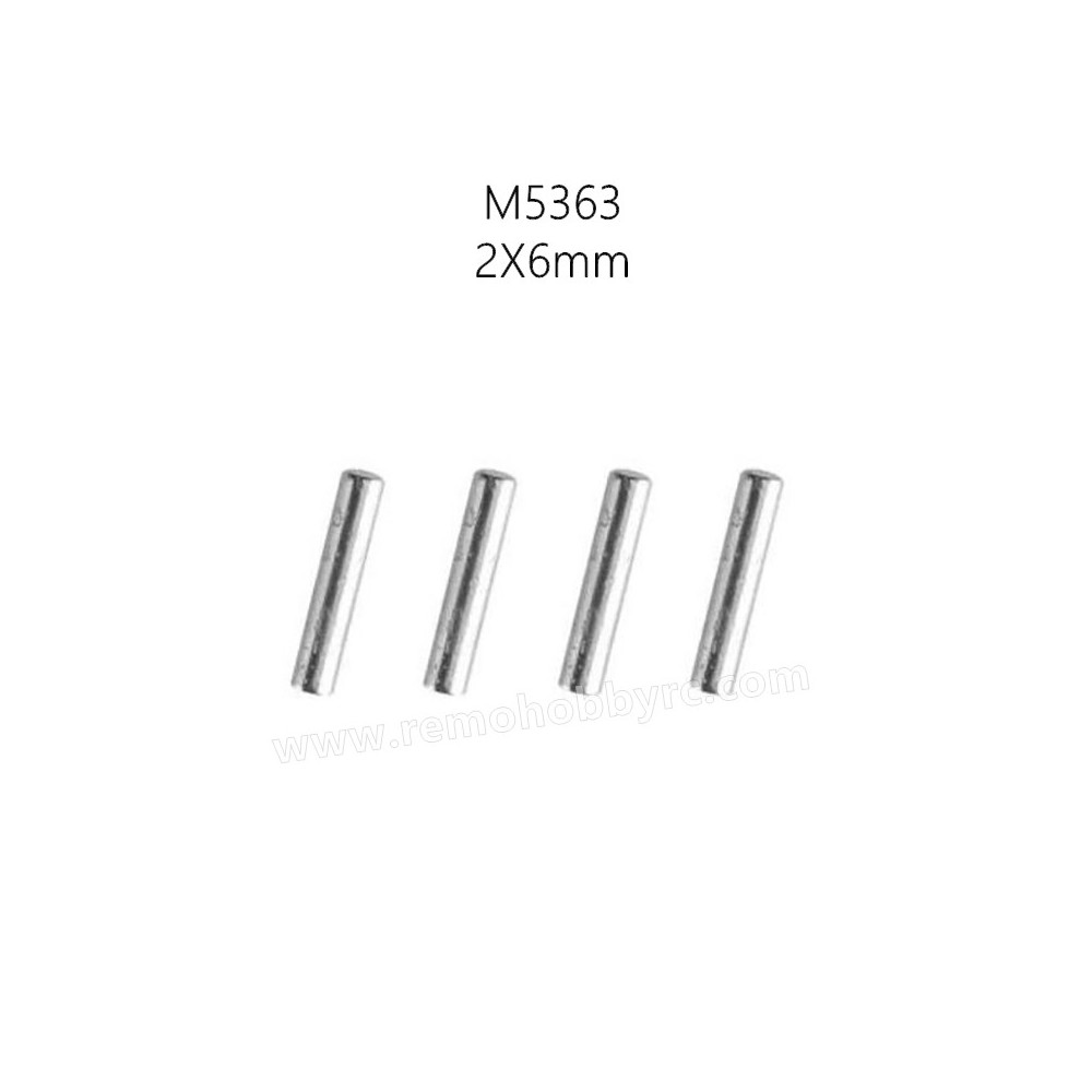 REMO HOBBY 1631 1/16 RC Truck Parts Axle Pins (2X6mm) M5363