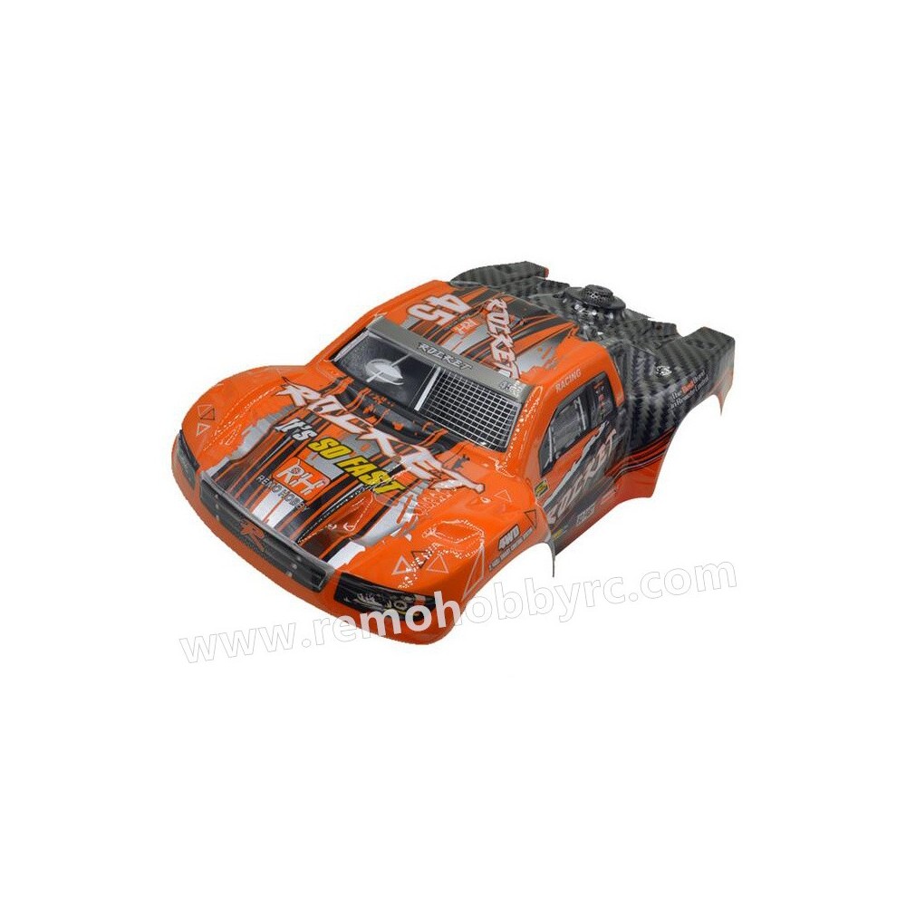 REMO HOBBY 1621 RC Truck Parts Body Shell (Orange D2603)