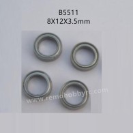 REMO HOBBY 1651 1/16 RC Car Parts Ball Bearings (8x12x3.5mm) B5511