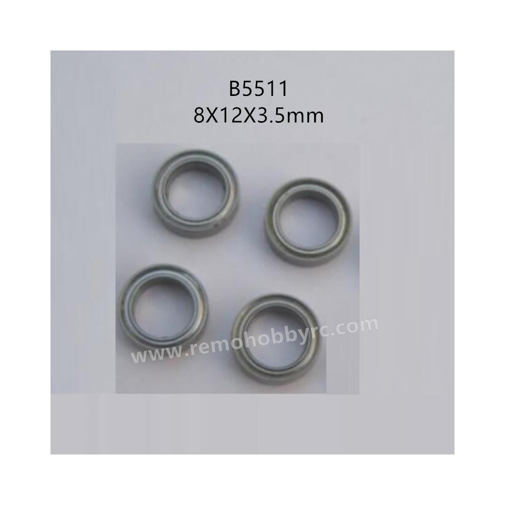 REMO HOBBY 1651 1/16 RC Car Parts Ball Bearings (8x12x3.5mm) B5511