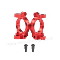 REMO HOBBY 1621 RC Truck Upgrade Parts Caster blocks (C-hubs) A2506 (Alloy) red