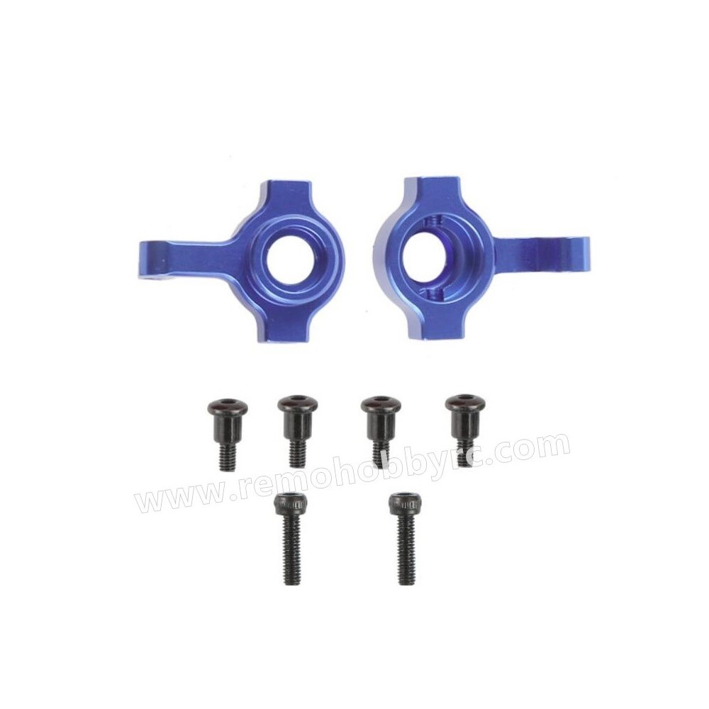 REMO HOBBY 1621 RC Truck Upgrade Parts  Steering blocks A2507 (Alloy) blue