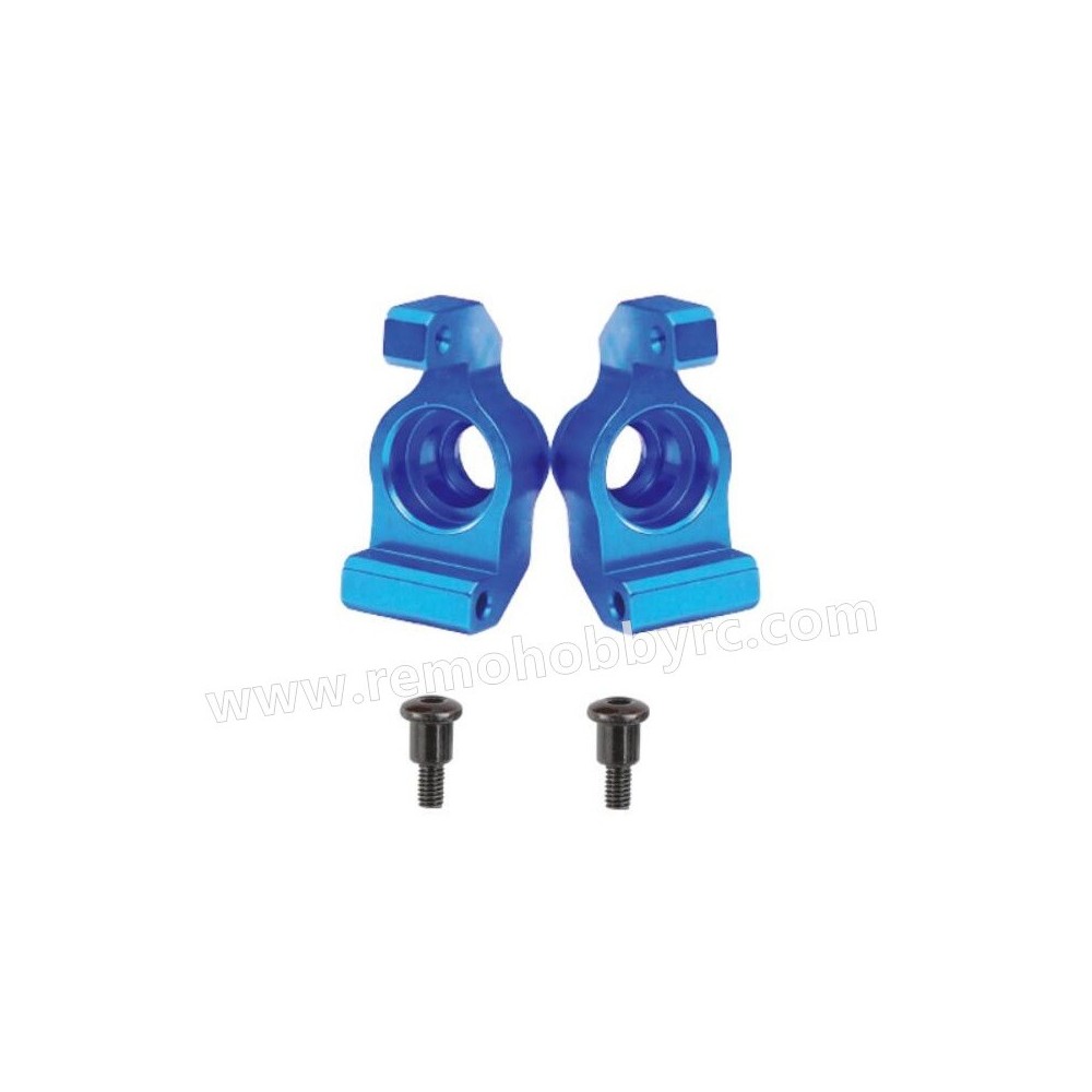 REMO HOBBY 1651 1/16 RC Truck Upgrade Parts Carriers Stub Axle Rear A2513 (Alloy) blue