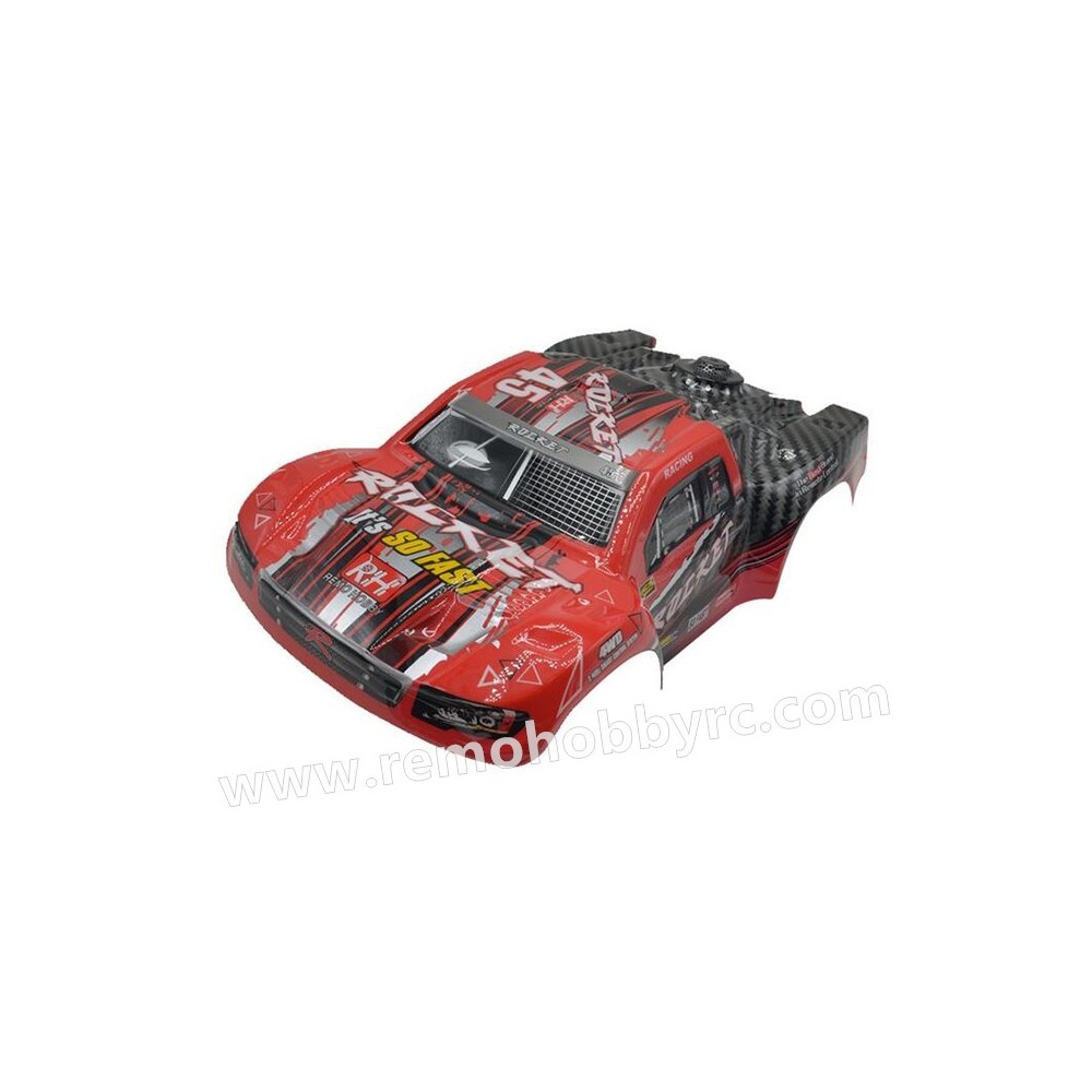 REMO HOBBY 1625 Brushless RC Truck Parts Car Shell red