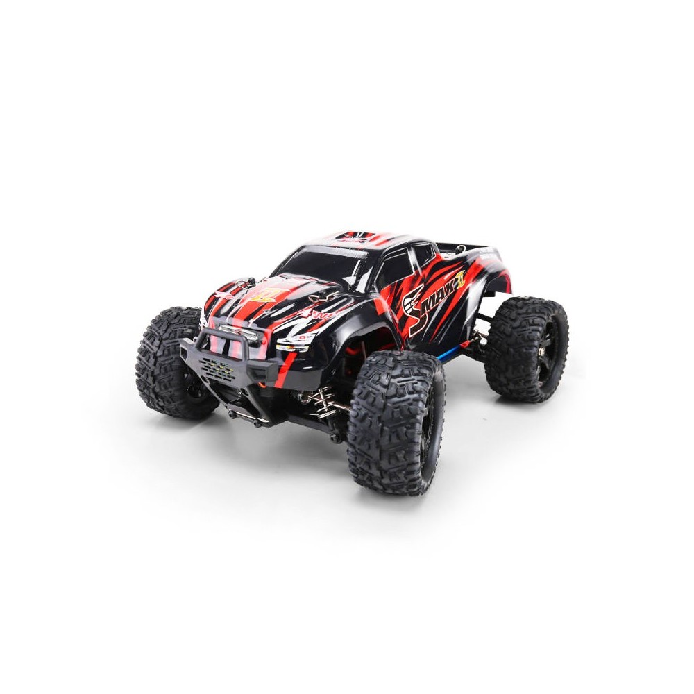 REMO HOBBY 1635 S-MAX II RC Monster Truck with Brushless Motor red