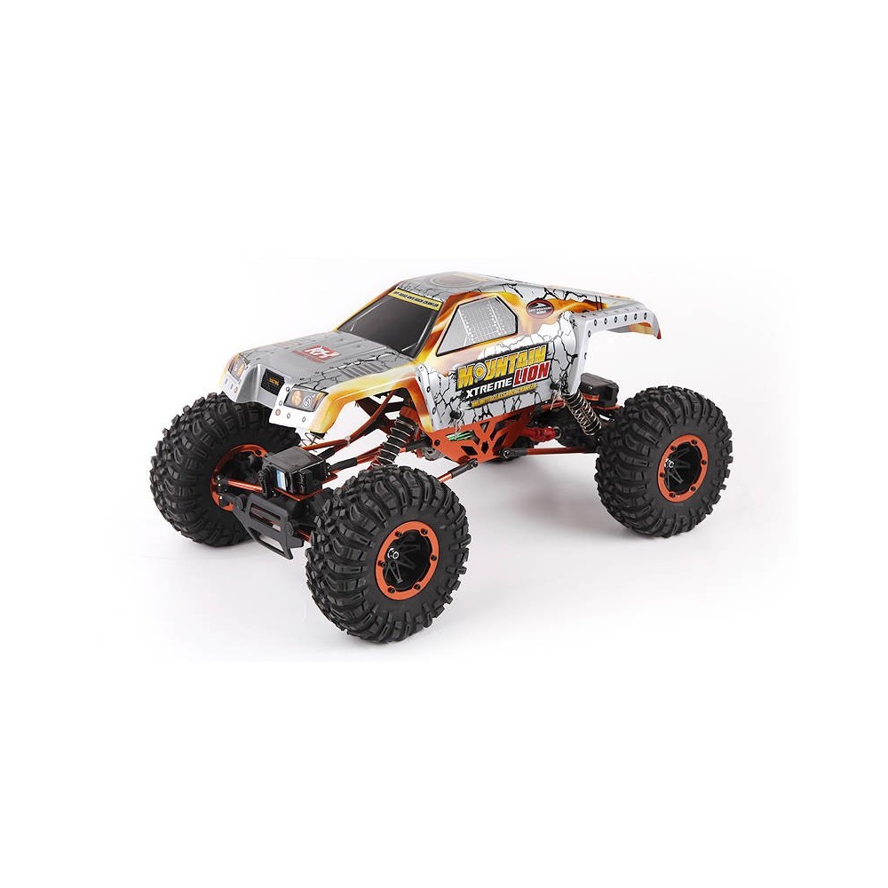 REMO HOBBY 1071 Mountain lion Xtreme RC Truck, 1/10 Scale 2.4Ghz 4WD brushed RC Truck